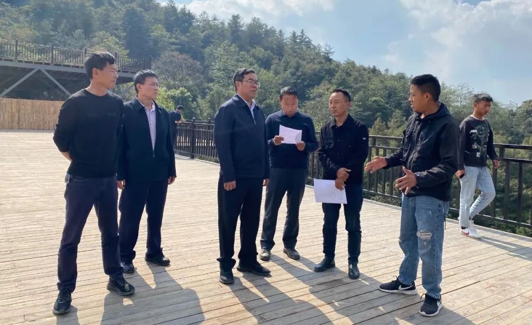 市人大常委会副主任施志胜到临翔区调研”十百千万“工程建设情况
